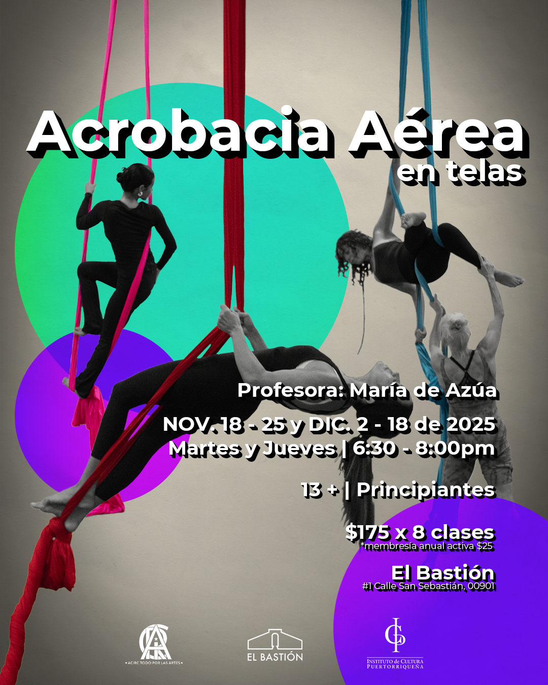Acrobacia aérea – Adultos | Básico I